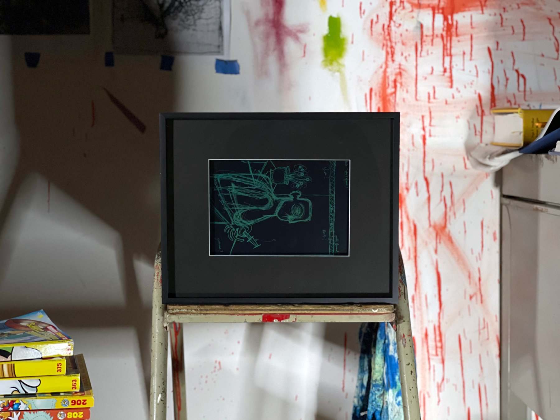 Clémence Martin, Who’s afraid, 2020, tablette LCD 9″