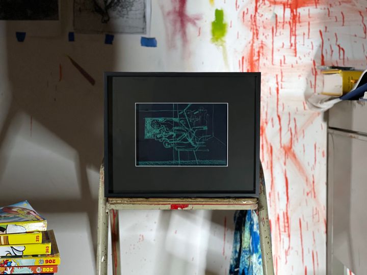 Clémence Martin, Sans titre, 2018, tablette LCD 9″
