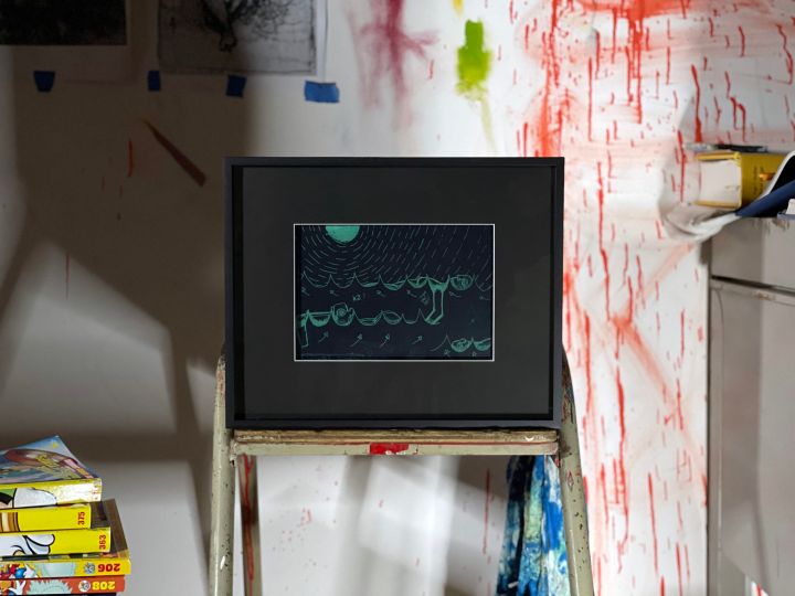 Clémence Martin, Recherche radeau, 2019, tablette LCD 9″