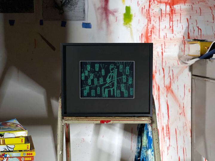 Clémence Martin, Sans titre, 2020, tablette LCD 9″