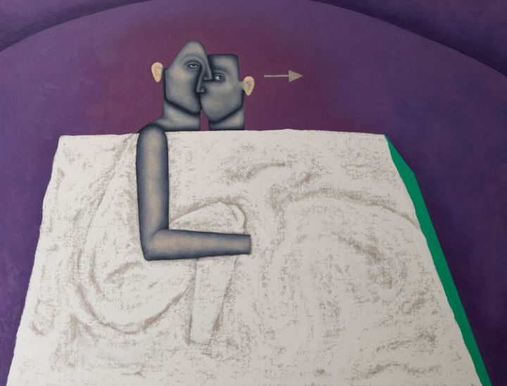 Clémence Martin, Sans titre, 2020, huile sur toile